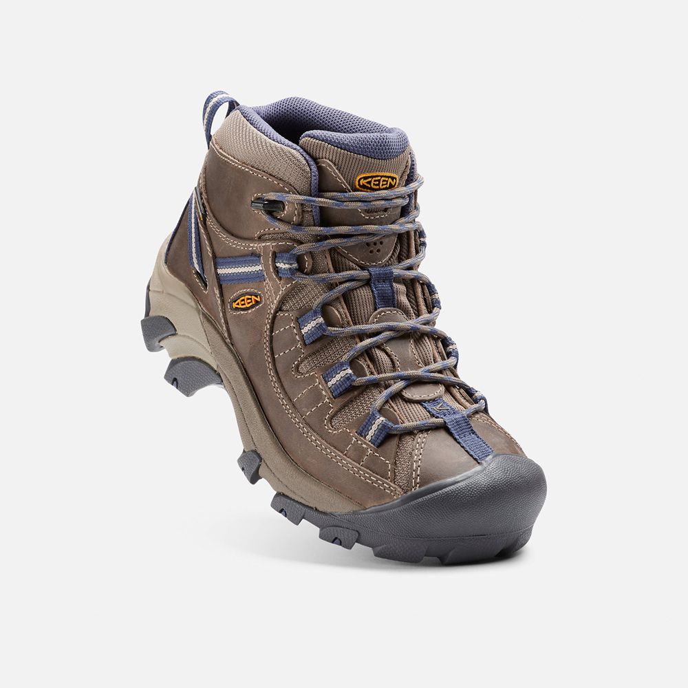 Botas de Seguridad Keen Mexico Marrom - Mujer Targhee Ii Waterproof Mid - CF4520638